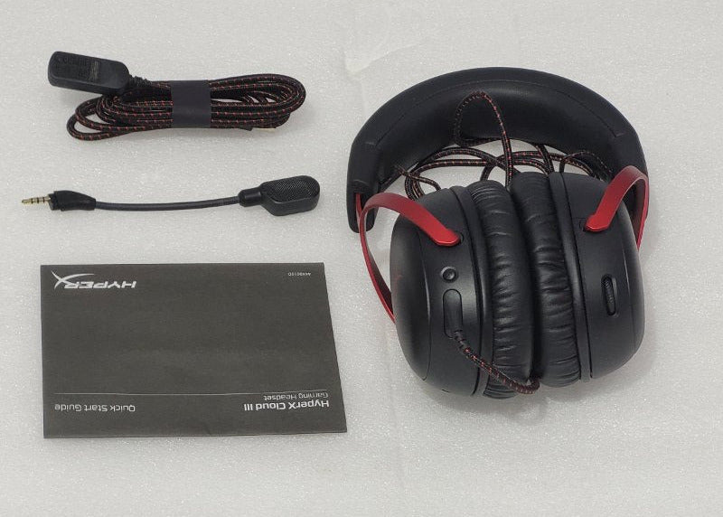 Audífonos Gamer HyperX Cloud III Negro/Rojo