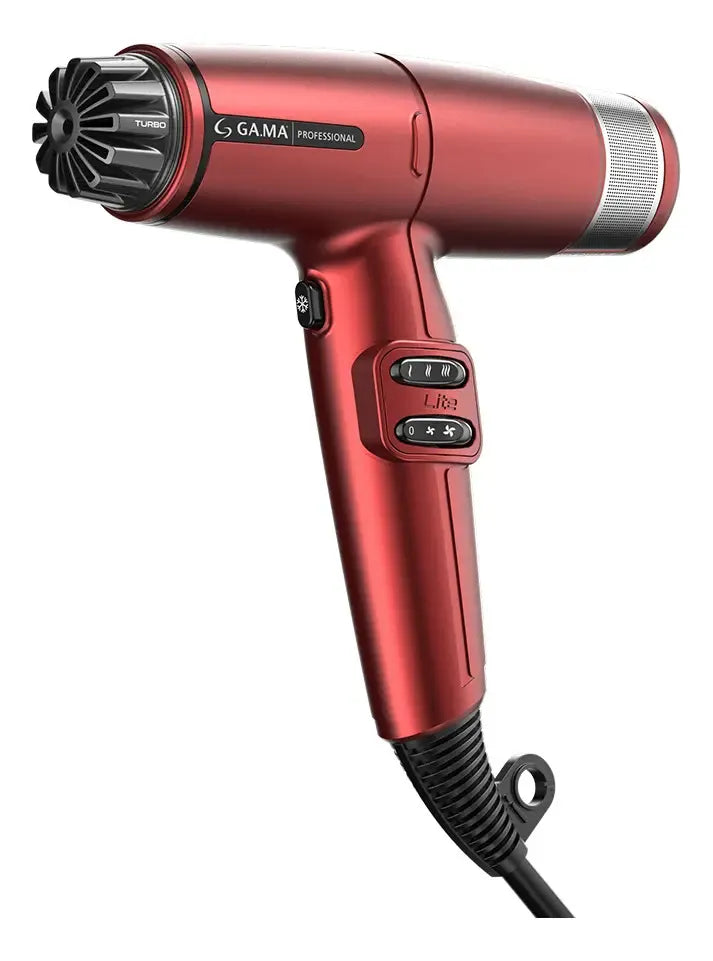 Secador de Pelo GAMA iQ Lite Red – 1600 W, Rojo