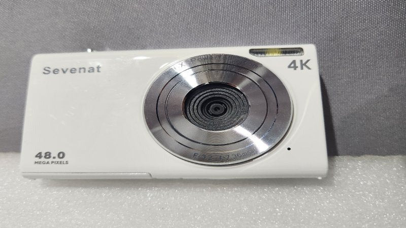 Cámara WebCam 4K 48MP Autoenfoque Sevenat, Blanco