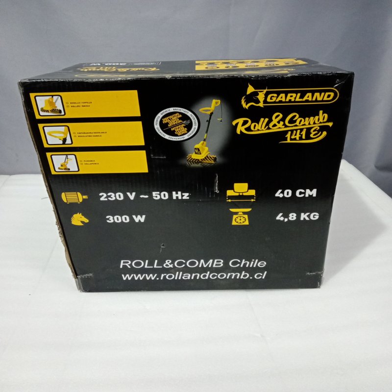 Peinadora Garland Barredora para Césped Artificial Roll y Comb 141E