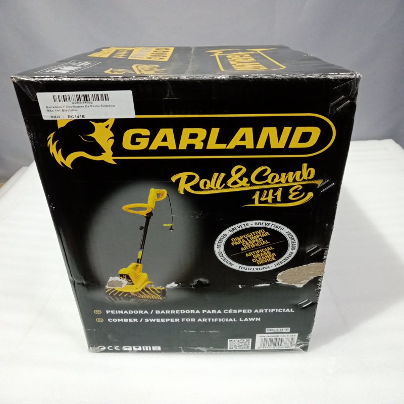 Peinadora Garland Barredora para Césped Artificial Roll y Comb 141E