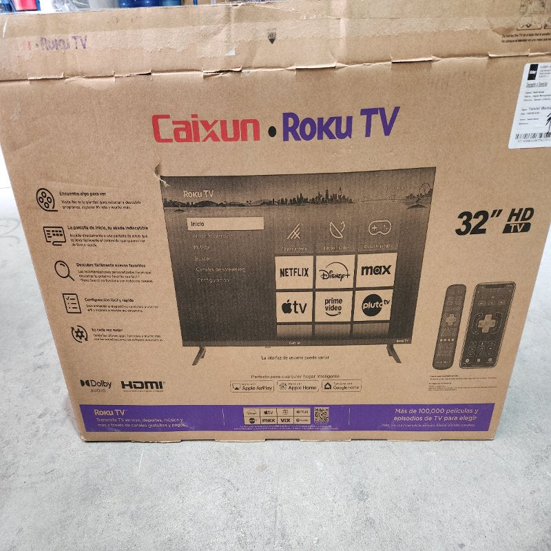 Smart TV CAIXUN C32V1HR Roku TV 32 Pulgadas