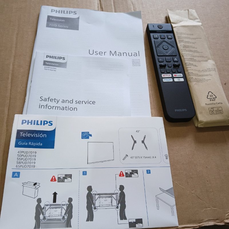 Smart TV Philips 50PUD7019/43 – 50 Pulgadas, 4K UHD