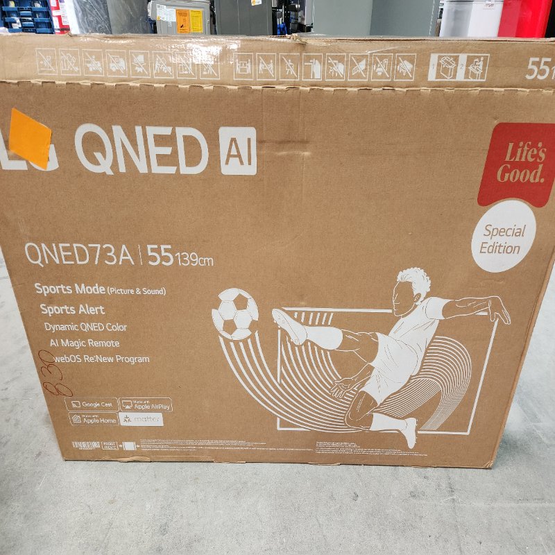 Smart TV LG QNED73  55QNED73ASA, Ultra HD 4K, 55 pulgadas