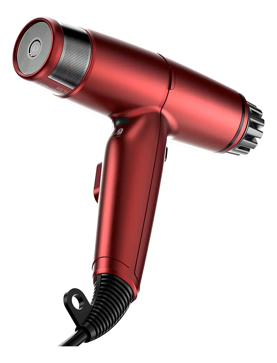 Secador de Pelo GAMA iQ Lite Red – 1600 W, Rojo