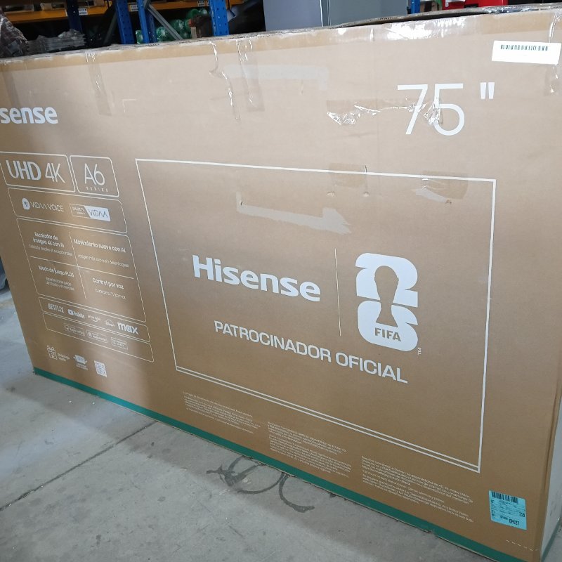 Smart TV Hisense 75A6NV, 75 Pulgadas