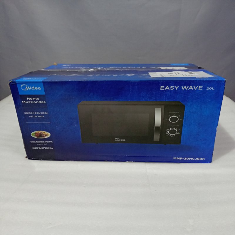 Microondas Midea MMP-20NCJ9BK 20Litros, Negro