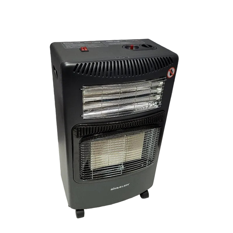 Estufa Híbrida Gas / Eléctrica SR-6300NG, 5 y 11 Kilos