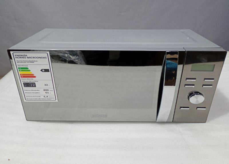 Microondas Thomas TH-25DM 25 Litros, Gris Oscuro