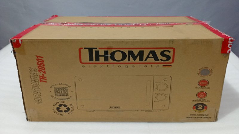 Microondas Thomas TH-20S01 20 Litros, Gris