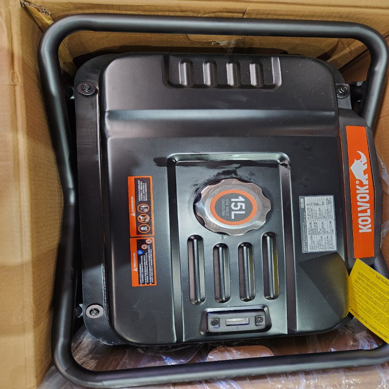 Generador a Gasolina 2200W Partida Manual Kolvok GE2200, 15 Litros