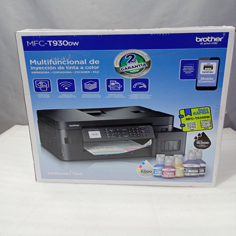 Impresora Multifuncional Brother MFC-T930DW Negro