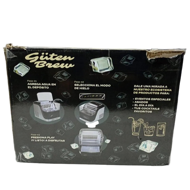 Máquina de Hielo Cubo Guten Ice 2.5 Litros