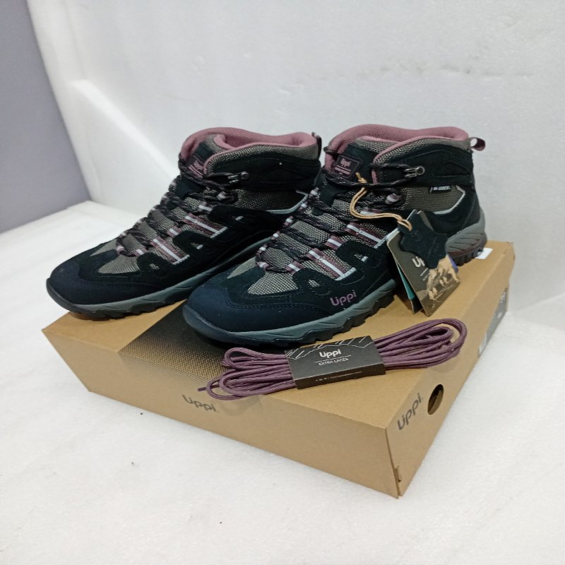 Botines Lippi Puelo CS HI – Negro/Uva, EUR 39 / 25 cm