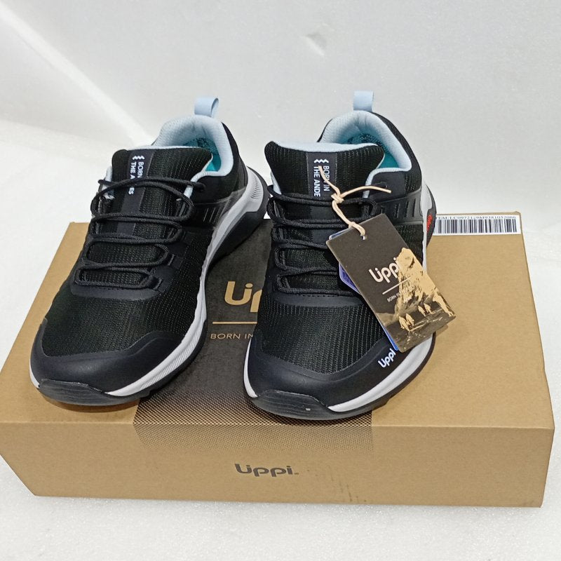 Zapatillas Lippi Vulcano Iron Stone B-Dry – Negro/Agua, EUR 39 / 25 cm
