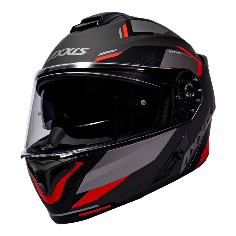 Casco Axxis Storm Drone D5 Rojo