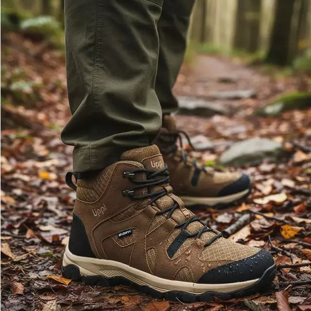 Botín Lippi Tellus Mid EUR 42/ 26.5 cm Masculino, Cafe Calro