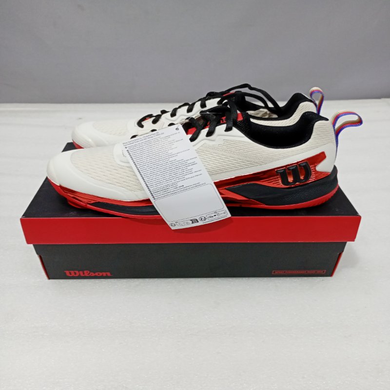 Zapatillas Wilson Rush Pro 4.5 – Tofu/Infrared/Black, EUR 41 1/3