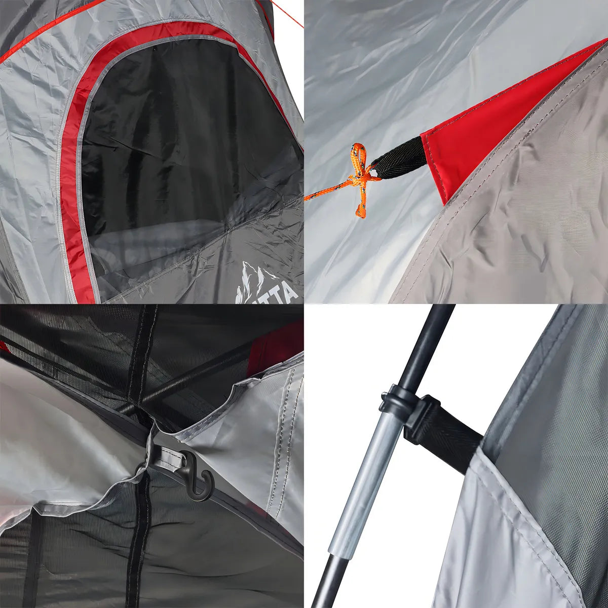Carpa 6 Personas Rutta Outdoor 1617650 Gris