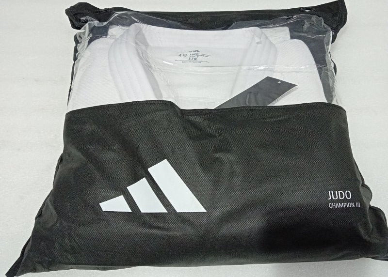Judogi Adidas Champion III Olímpico J-IJF-2/ 170, Blanco