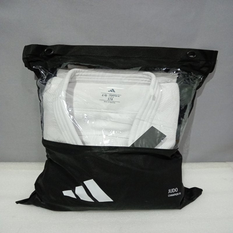 Judogi Adidas Champion III Olímpico J-IJF-2/ 170, Blanco