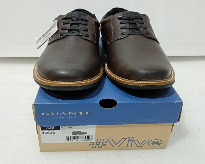 Zapatos Agreste Tabaco Guante 64-6604 Talla 44