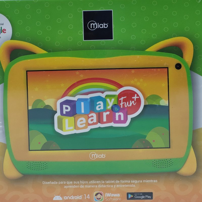 Tablet MLAB Kids 7 WiFi Verde RAM 3GB / ROM 32GB