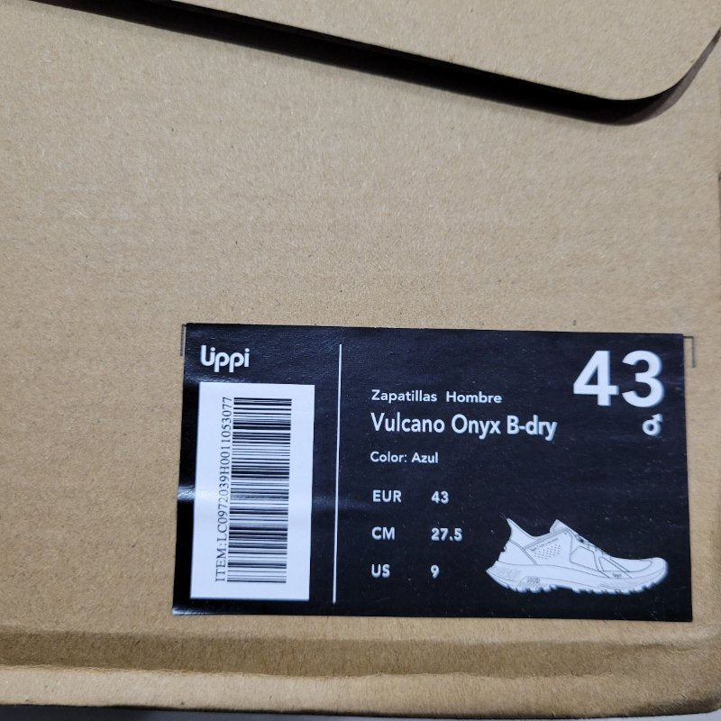 Zapatillas Lippi Vulcano Onyx B-Dry – Azul, EUR 43 / 27.5 cm