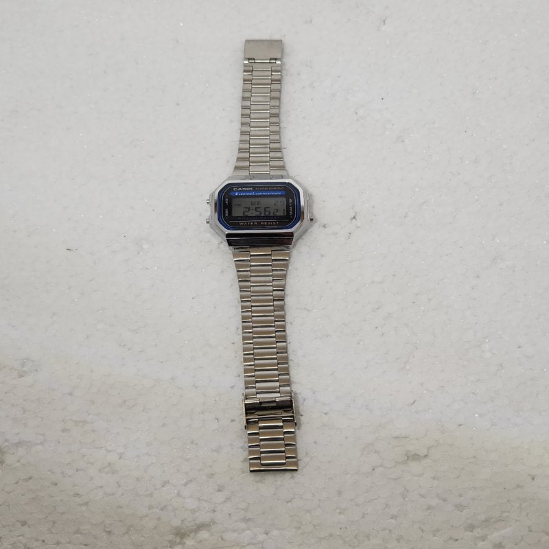 Reloj Casio Vintage A168WA-1 Silver