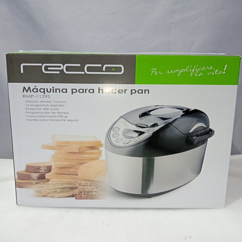 Máquina para hacer pan Recco RMP-1129S