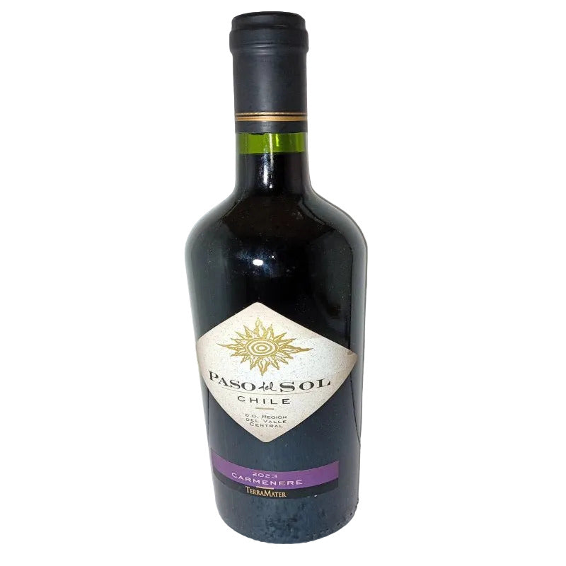 Vino Tinto Paso del Sol Carménère Valle Central 750 ml 2023