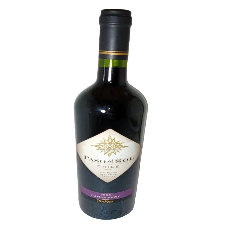 Vino Tinto Paso del Sol Carménère Valle Central 750 ml 2023