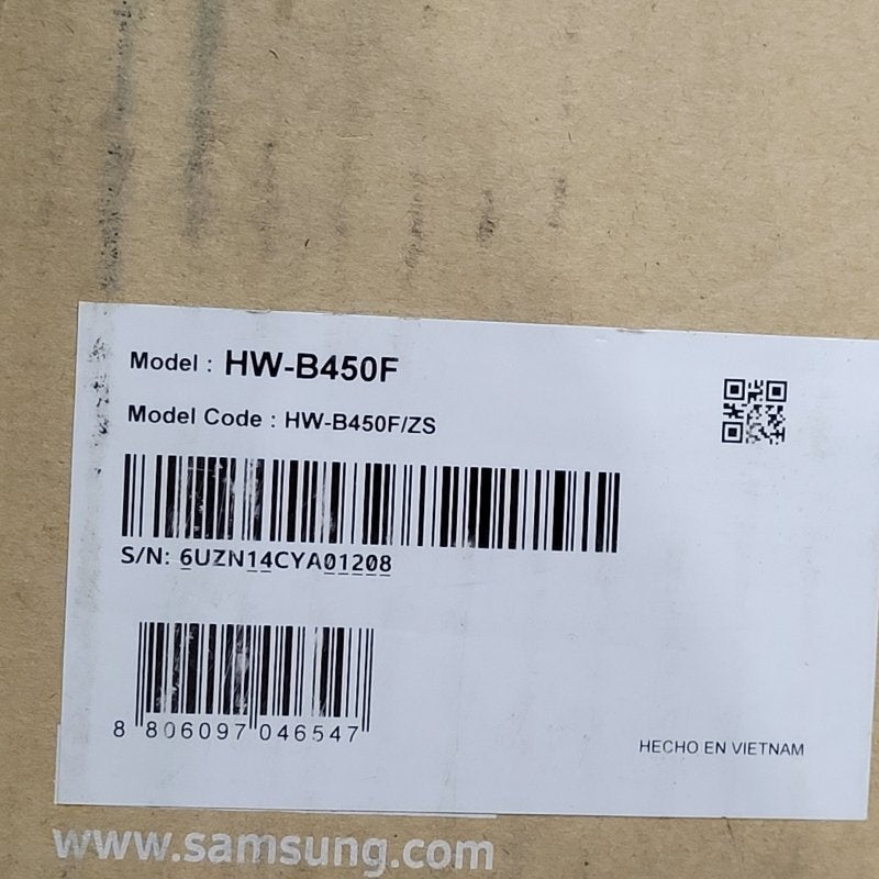 Soundbar Samsung HW-B450F