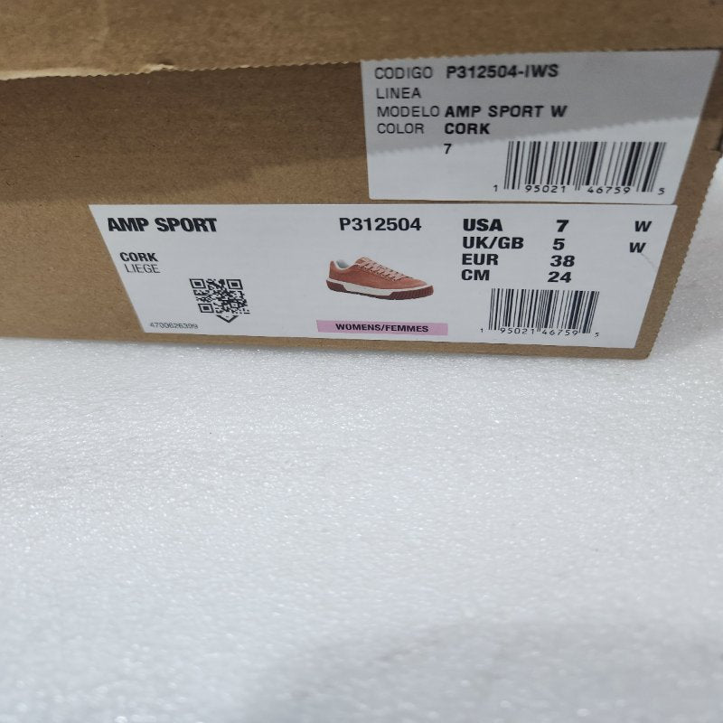 Zapatillas CAT Amp Sport – Cork Liege, EUR 38 / 24 cm