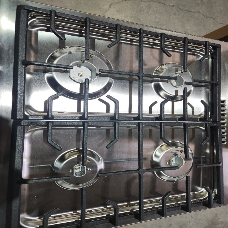 Cocina a Gas 4 Quemadores Samsung NX24BG57413SZS, Gris