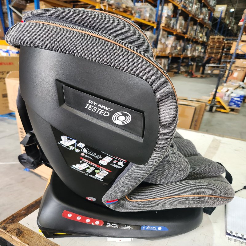 Silla de Auto Convertible Bebesit ISOFIX Supra 360 Premium Gris