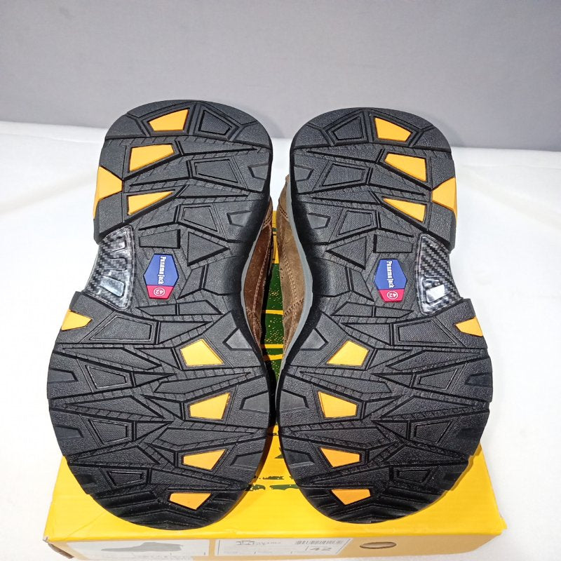 Botín de Seguridad Panama Jack PJ507MDKTC – Café Moro, Talla 42, Masculino