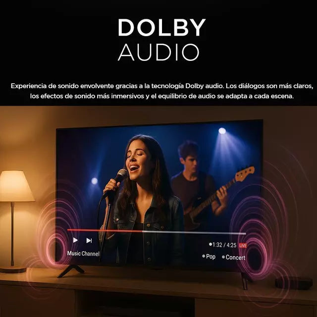 Smart TV CAIXUN C32V1HR Roku TV 32 Pulgadas