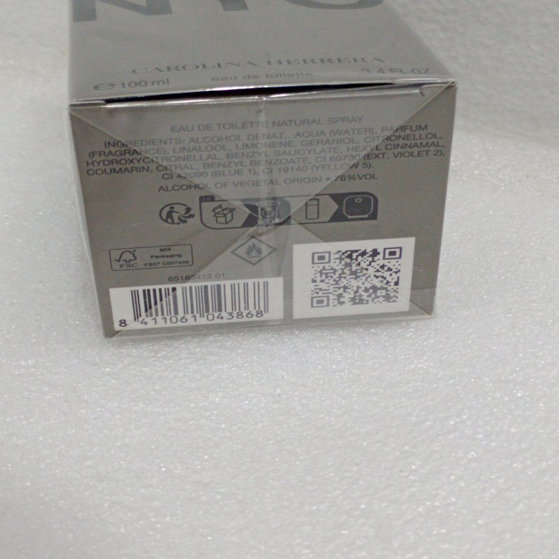 Perfume Carolina Herrera NYC 212 Eau de Toilette 100ml para Hombre