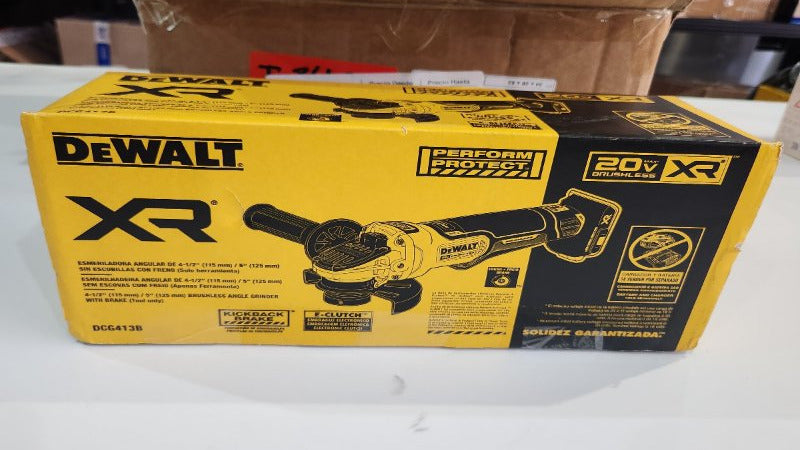 Esmeriladora Angular DEWALT 20V MAX – 4-1/2" (115 mm), DCG413B