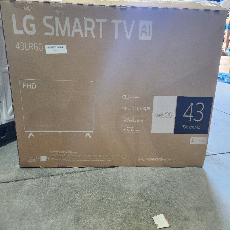 Smart TV LG 43LR6000PSA – 43 Pulgadas, Negro