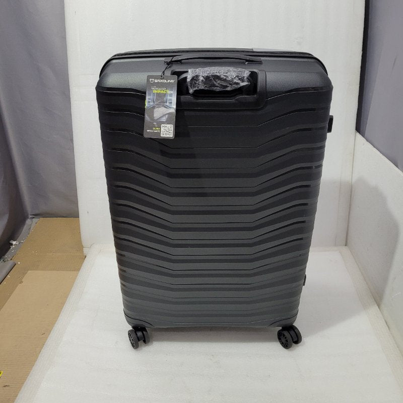Maleta de Viaje Saxoline Titanium – Negro, Talla L, 106 Litros