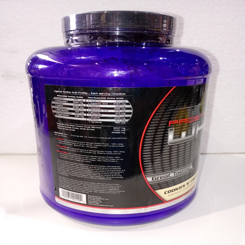 Whey Protein Ultimate Nutrition Platinum Series – Cookies N Cream, 2,39 kg