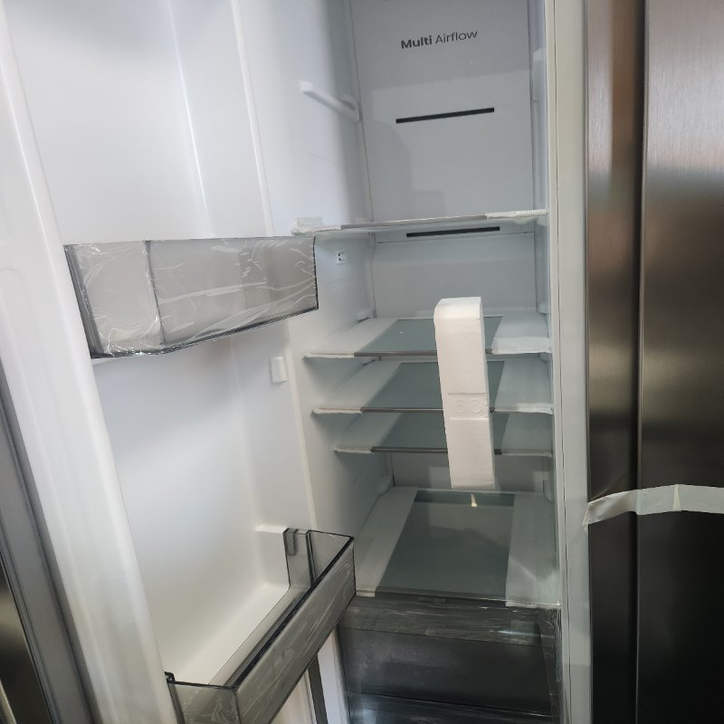 Refrigerador Hisense RS3P558NECF 544 Litros Inox