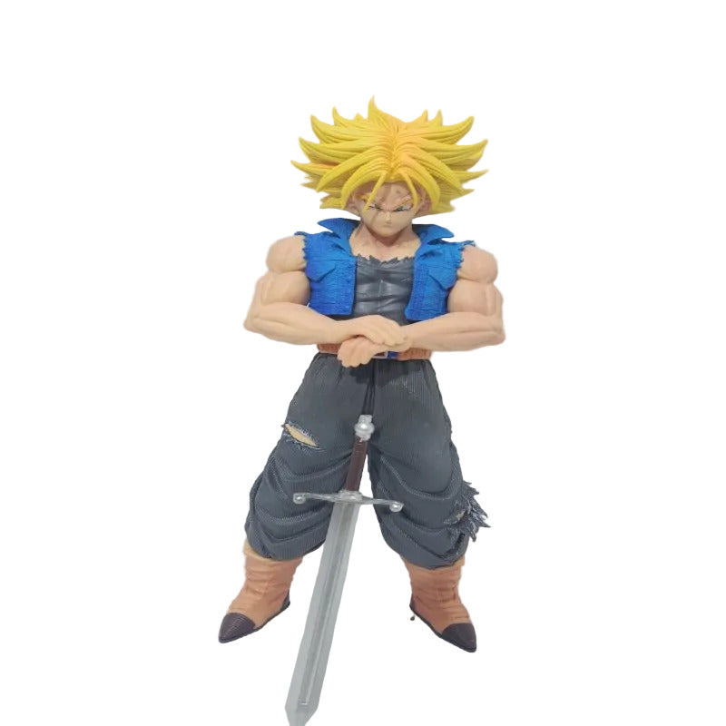Figura de Colección Dragon Ball Trunks Super Saiyajin 25 cm