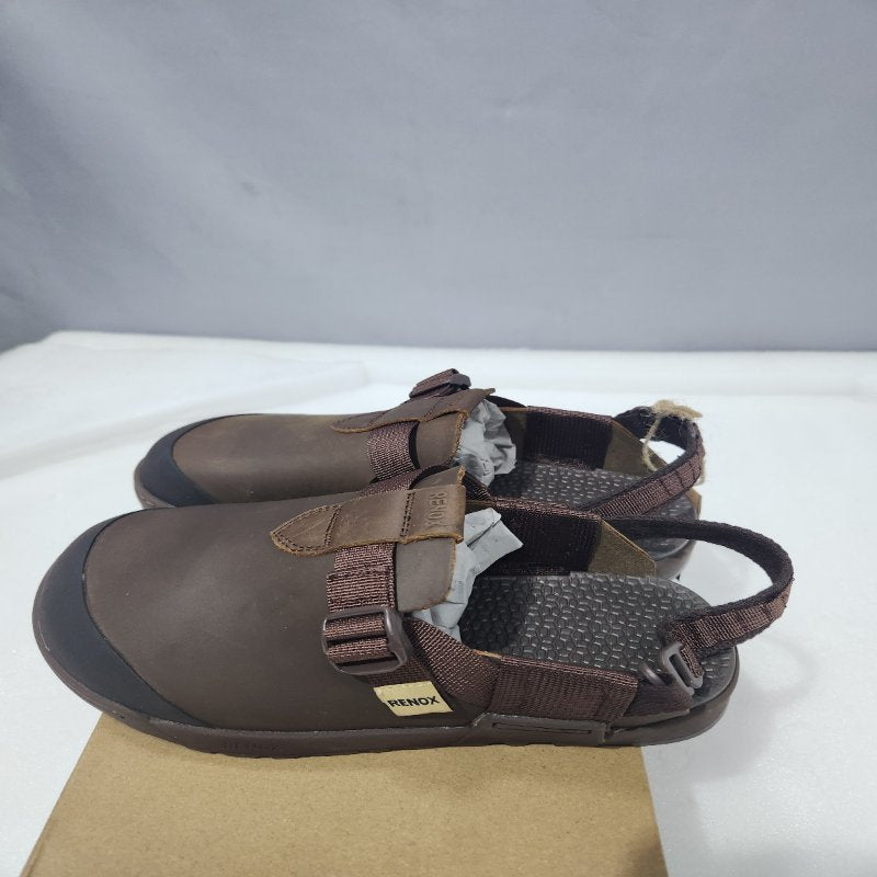 Zuecos Sandalias Terra Renox Spa – Café, Talla 38