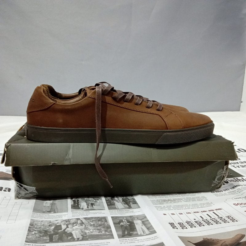 Zapatos de Cuero Montblanc Trauko Moca – Café, Talla 43 CL