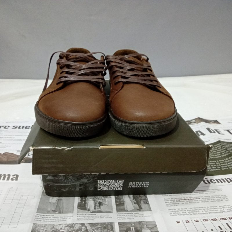 Zapatos de Cuero Montblanc Trauko Moca – Café, Talla 43 CL