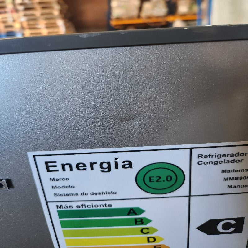 Refrigerador Mademsa MMB80S – Gris, 83 Litros