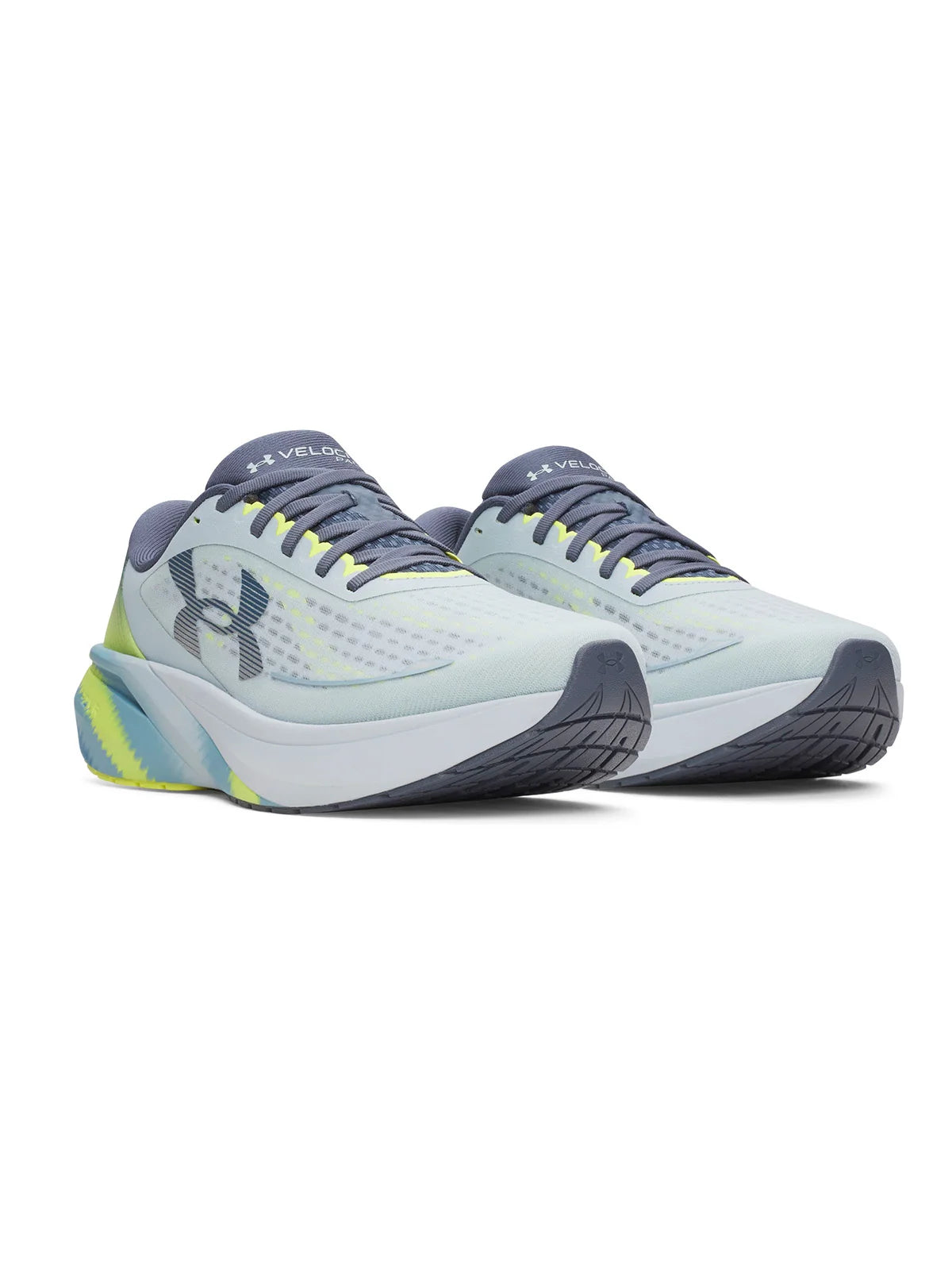 Zapatillas Under Armour UA Velociti Pace Gris/Amarillo 44 EUR / 28 CM, Masculino
